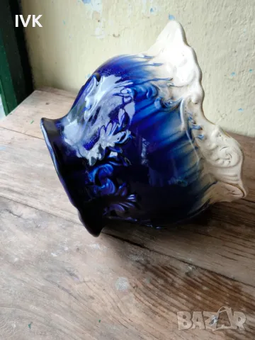 Порцеланова кашпа антикварна , снимка 6 - Антикварни и старинни предмети - 49966611