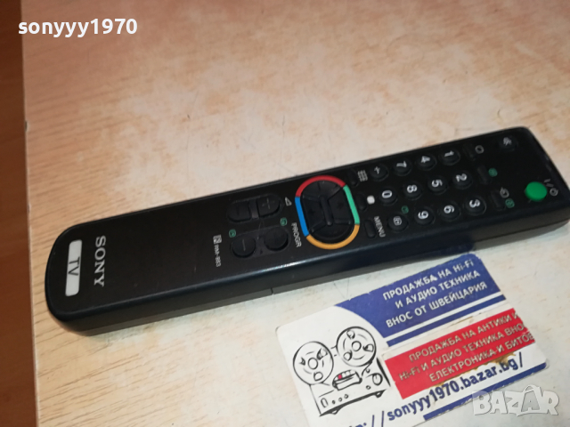 SONY BLACK TV REMOTE CONTROL 0603241640, снимка 4 - Дистанционни - 44638074