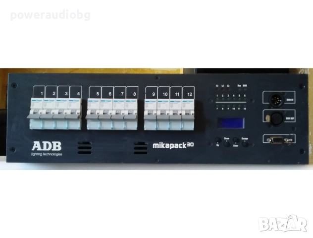 Дванадесетканален димер ADB Mikapack 30  - 12 канала по 13A