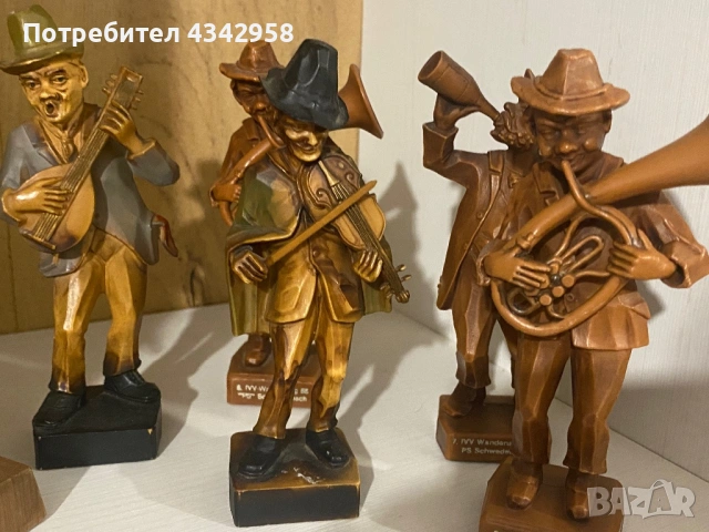 Запазено.Винтидж фигурки.1955-1975г., снимка 4 - Антикварни и старинни предмети - 53057262