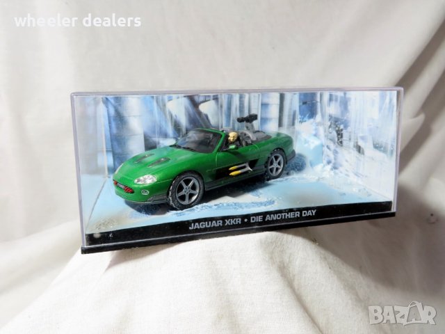 Метална количка JAMES BOND 007 JAGUAR XKR 1/43