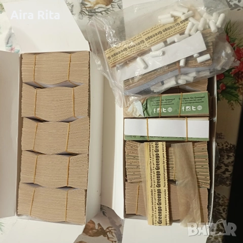 Greengo хартия за навиване на цигари., снимка 2 - Ученически пособия, канцеларски материали - 53859715