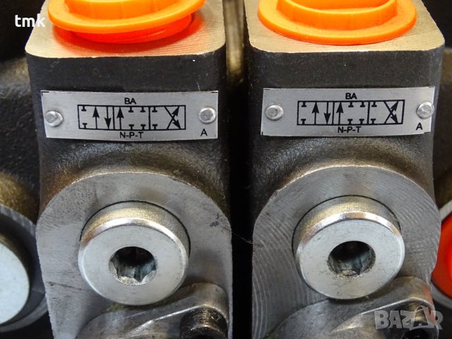 Хидравличен разпределител 2-секции, 100 L/min, снимка 4 - Резервни части за машини - 40618556