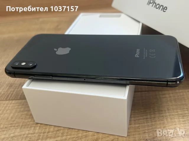 iphone XS Max, 256GB, Space Gray, като нов, снимка 2 - Apple iPhone - 55968814