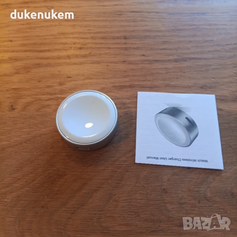Магнитно зарядно за Apple Watch USB-C 5W – компактна безжична док станция, снимка 8 - Смарт гривни - 53333589