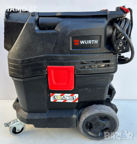 Wurth ISS 30-L Automatic - Професионална индустриална прахосмукачка за мокро и сухо, снимка 3 - Други инструменти - 53115602