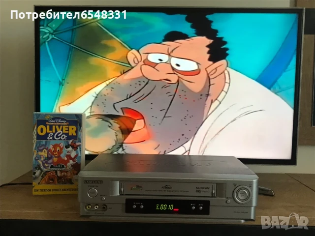 Видеокасета Oliver & Go VHS, снимка 3 - Анимации - 51400787