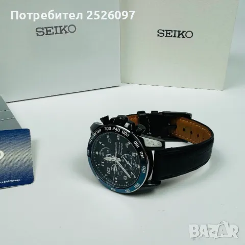 Часовник Seiko Sportura Chronograph Sapphire Crystal, снимка 2 - Мъжки - 47939599