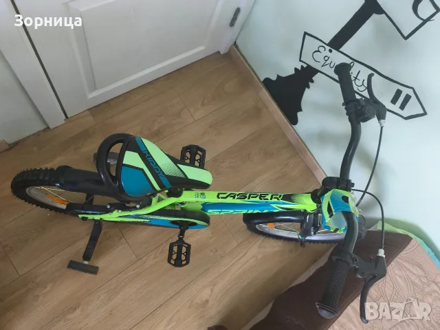 Детско колело Sprint Casper 16" (с помощни колела), снимка 4 - Детски велосипеди, триколки и коли - 55969529