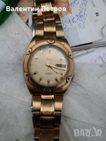 Сейко 5 автоматик, снимка 2 - Мъжки - 53463058