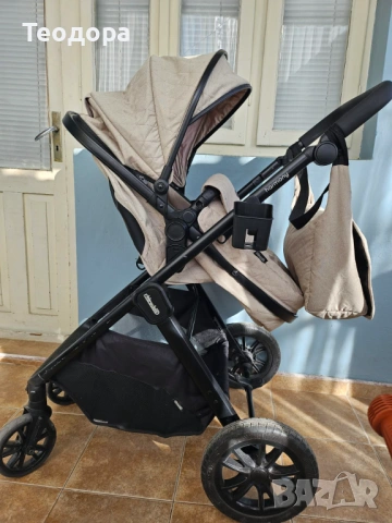 Бебешка количка Chipolino Harmony, снимка 3 - Детски колички - 53747872