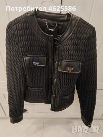 кожено яке Guess , снимка 2 - Якета - 52087768