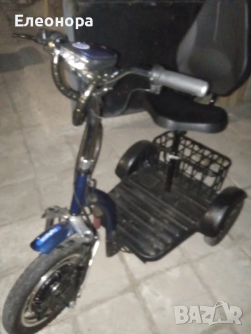 Електрическа триколка за възрастни с кресло, снимка 2 - Велосипеди - 53420676