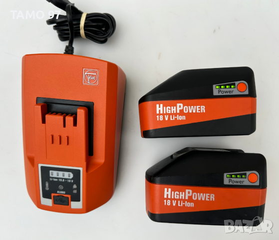 FEiN AFSC 18Q(SL) - Безчетков акумулаторен мултишлайф 2x18V 5.2Ah, снимка 7 - Други инструменти - 44840617