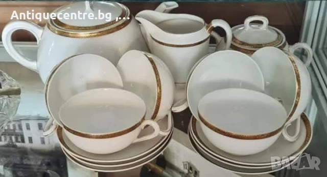 EPIAG D.F.,  Чехословакия. Елегантелен комплект за чай ,капучино  за 6 души. , снимка 7 - Сервизи - 50998604