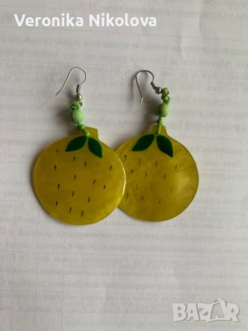 Обеци - лимони