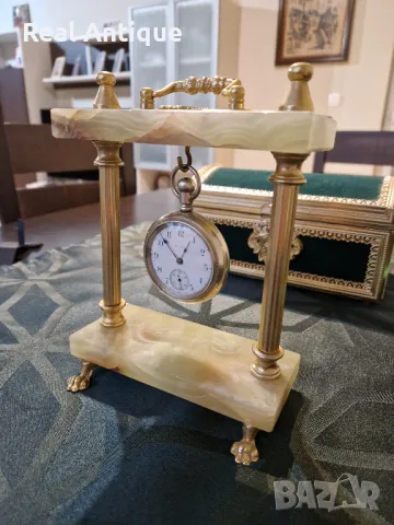 Топ- Уникален голям антикварен колекционерски американски джобен часовник ELGIN , снимка 3 - Антикварни и старинни предмети - 49333748