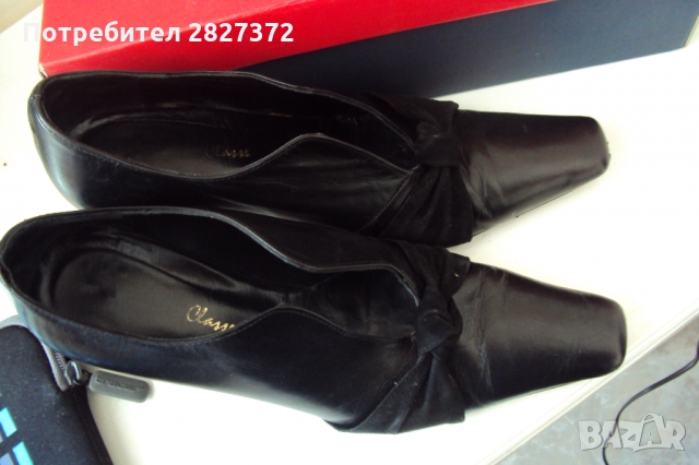 Продавам елегантни от естествена кожа италиански обувки , снимка 3 - Дамски обувки на ток - 36083940