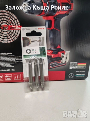 Ак. ударна бормашина EINHELL TE-CD 18/44 Li 18 V, 44.00 nm, 2.50 Ah, снимка 2 - Бормашини - 52860217