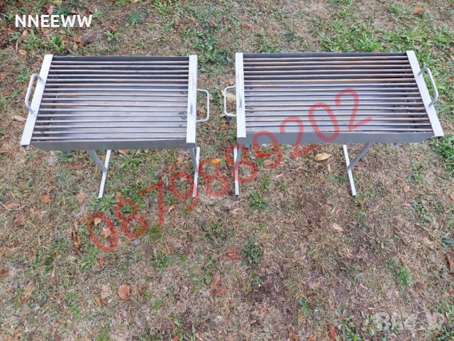 Ръчно изработено Барбекю на дървени въглища  , снимка 6 - Барбекюта - 38618901