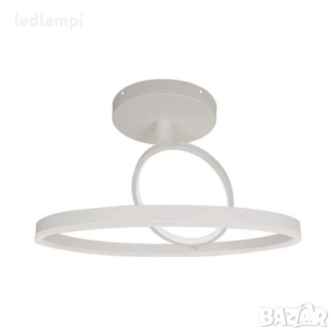 LED Плафониера 38W Бяла IP20