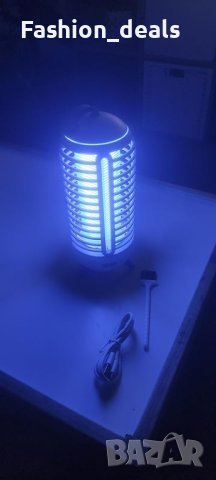 Нова Акумулаторна Електрическа мухоловка убиец комари Къмпинг Дом, снимка 8 - Други стоки за дома - 41931805