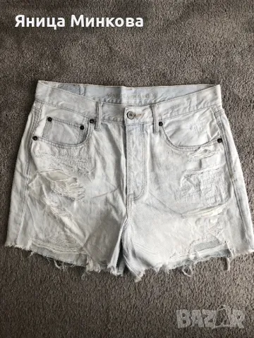 Дамски къси дънкови панталони American Eagle, снимка 2 - Къси панталони и бермуди - 49659144