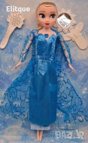Музикална кукла елза с аксесоари, снимка 2 - Кукли - 52800192