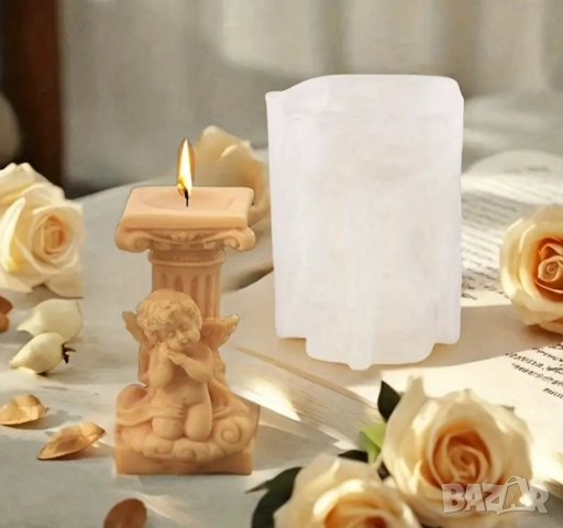 Молд ангелче с колона