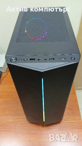 Геймърски компютър i3-10100/16GB RAM/512GB NVMe/GTX1060 6GB/550W Bronze, снимка 2 - Геймърски - 52495648