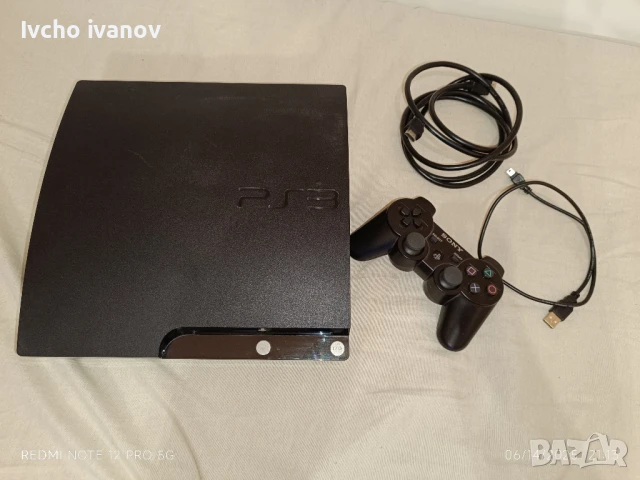 PS3 SLIM 300GB Хакнат, снимка 1