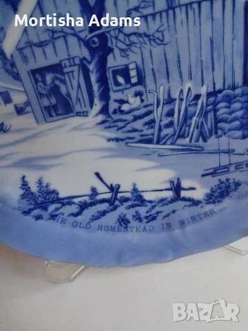 💙 Декоративна чиния 💙, снимка 3 - Колекции - 52274266