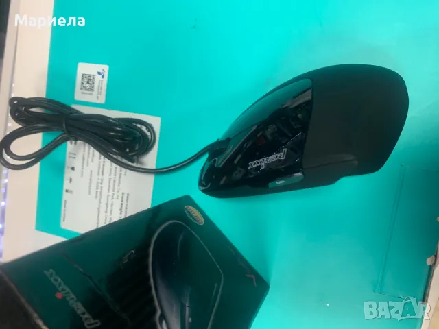 Perixx Perimice-513L Вертикална ергономична мишка с 2 DPI, 6 бутона, оптична ергономична мишка , снимка 7 - Клавиатури и мишки - 47626955