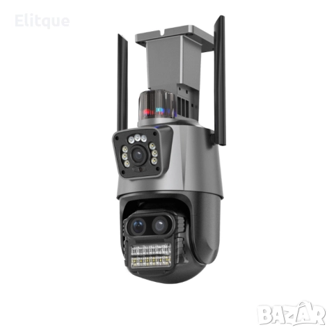 Камера за наблюдение 4K Ultra HD,8MP,датчик за движение,нощно виждане,двупосочна аудио връзка,водоус, снимка 17 - Други - 52786942