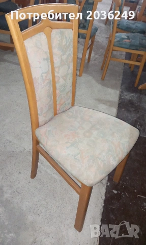 Комплект масивна разтегателна маса с 4 стола, снимка 3 - Маси - 53445486