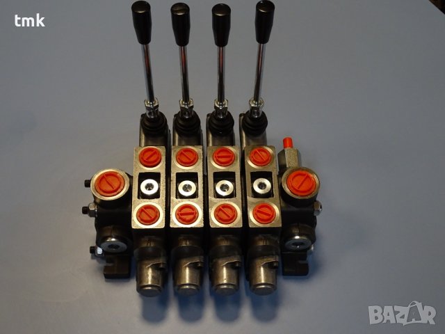 Хидравличен разпределител ръчен "Бъдещност" 4PC-70 4 секции, снимка 3 - Резервни части за машини - 41084711