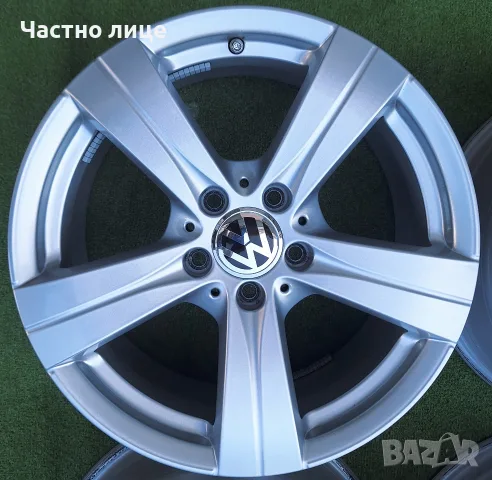 Продавам 4бр 17-ки джанти за Фолксваген Пасат, Тигуан, Туран, Тигуан, Ти-рок , снимка 3 - Гуми и джанти - 55922213