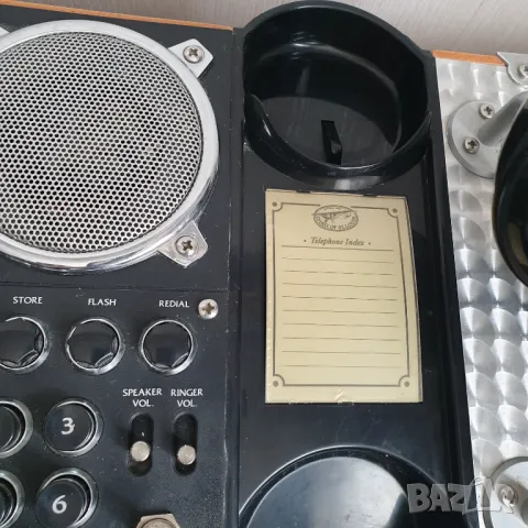 Ретро телефон с високоговорител, снимка 5 - Антикварни и старинни предмети - 49595079