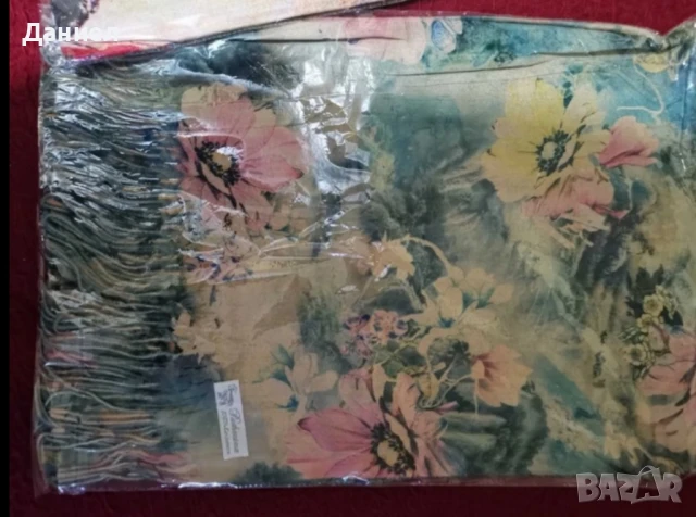 Кашмирени шалове двулицеви, снимка 3 - Шалове - 51014093