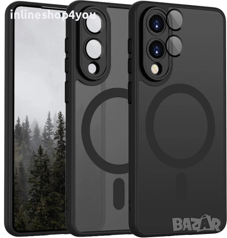 Матов MAGSAFE Кейс за Samsung Galaxy S25 EDGE 