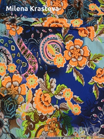 Рокля цветна, лятна Л, снимка 5 - Рокли - 53686479