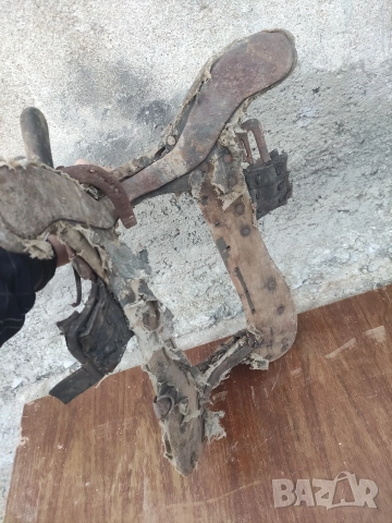 Стар автентичен самар за кон/муле, снимка 5 - Антикварни и старинни предмети - 52815019