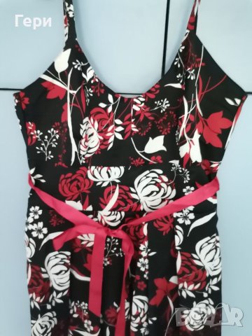 Сатенена дамска рокля, снимка 2 - Рокли - 41674262