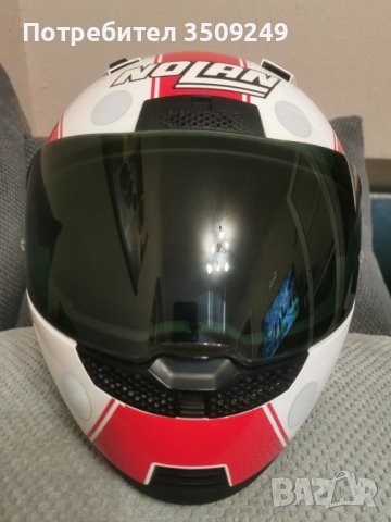Каска Nolan N85 N com. Каска с комуникация , снимка 2 - Аксесоари и консумативи - 41228536