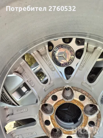 Оригинални джанти Mercedes 17", снимка 4 - Гуми и джанти - 55768257