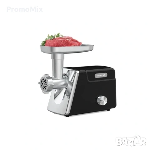 Електрическа месомелачка Sokany SK-06044 2800W наденици и колбаси, снимка 4 - Месомелачки - 53467255