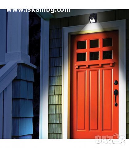 СОЛАРНА LED ЛАМПА С PIR ДАТЧИК - код 1582, снимка 3 - Соларни лампи - 33993163