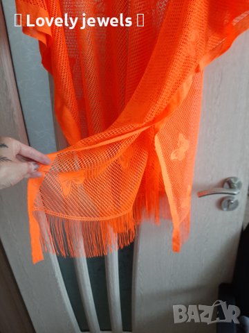 Плажна туника пареро оранжево , снимка 2 - Бански костюми - 41402167