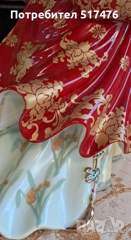 Порцеланова фигура на lena Liu колекционерска, снимка 10 - Колекции - 51864720