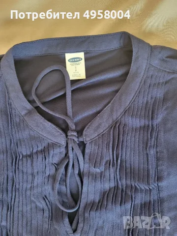Дамска рокля Old Navy, размер S Petite, тъмносиня, снимка 2 - Рокли - 56202811